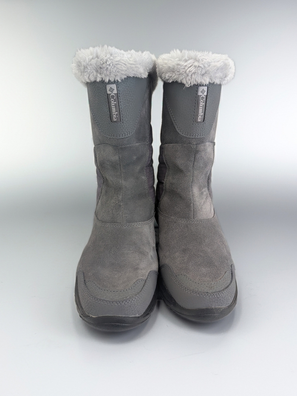 Columbia Women's Grey Fleece-Lined Winter Boots
